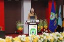 Pidato Gubernur Sherly Tjoanda dan Penyampaian KUA-PPAS 2027 berlangsung di Ruang Sidang DPRD Provinsi Maluku Utara. Selasa (22/09/26). Dok. Humas ADPIM