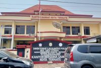 Foto depan Kantor Samsat Kota Ternate. Kamis, (01/10/26). Dok. Agis