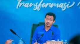 Foto Ketua Harian DPD KNPI Halmahera Timur, Suratman Kayano. Minggu, (04/10/26). Dok. M. Dzarik. 