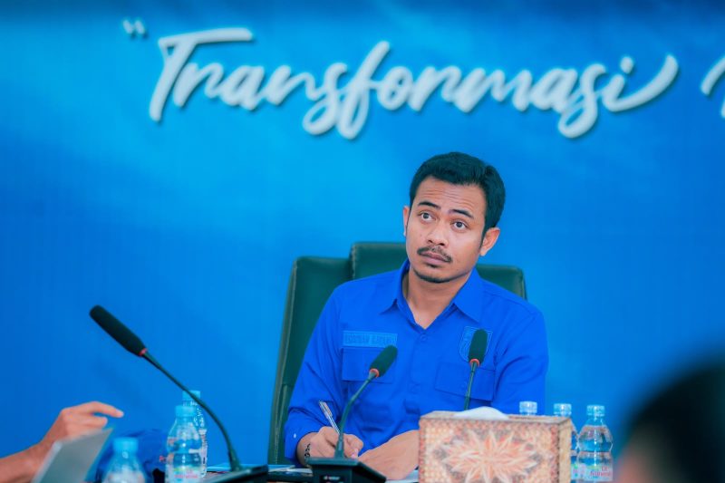 Foto Ketua Harian DPD KNPI Halmahera Timur, Suratman Kayano. Minggu, (04/10/26). Dok. M. Dzarik. 
