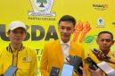 Bakal calon Ketua DPD II Partai Golkar Kota Ternate, Ardian Idham. Senin, (12/10/26). Dok. Agis. 
