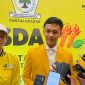 Bakal calon Ketua DPD II Partai Golkar Kota Ternate, Ardian Idham. Senin, (12/10/26). Dok. Agis. 