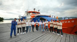 PT Bank Rakyat Indonesia (Persero) Tbk atau BRI terus berinovasi dalam memperluas akses layanan perbankan bagi masyarakat di wilayah kepulauan melalui Kapal Teras Bahtera Seva II.