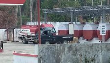 Pertamina APMS Desa Dolik, Kecamatan Gane Barat Utara. Senin, (26/10/25). Dok. Ian