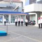 BRI BO Ternate menggelar upacara peringatan Hari Sumpah Pemuda di lapangan Kantor BRI BO Ternate. Rabu, (28/10/26). Dok. Agus. 