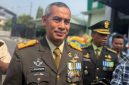 Danrem 152/Babullah, Brigjen TNI Enoh Solehuddin, Paska selesai Upacara dan syukuran HUT ke-81 TNI digelar di Makorem 152/Babullah, Kota Ternate, Senin (5/10/2026). Dok. One. 