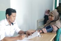 Calon Jamaah Haji Saat cek kesehatan di Rumah Sakit Kota Ternate. Rabu, (07/10/26). Dok. Agis