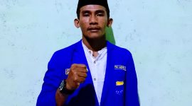 Ketua PMII Cabang Pasifik Morotai, Rahmat Talib. kamis, (08/10/26). Dok. BK. 