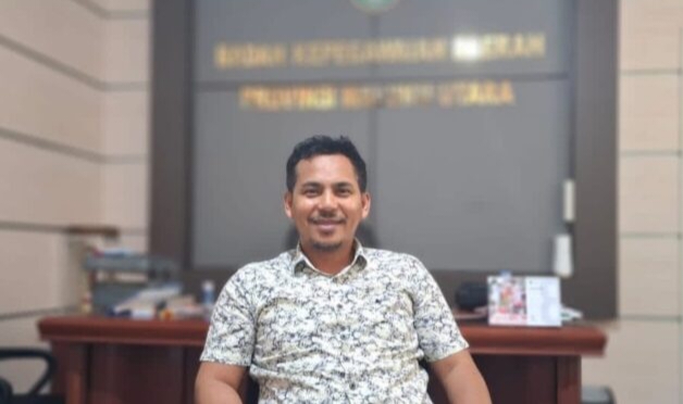 Plt. Kepala BKD Maluku Utara, Zulkifli Bian. Kamis, (07/10/26). Dok. Istimewa. 