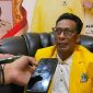 Makmur Gamgulu, Bakal calon ketua DPD II Partai Golkar Kota Ternate. Sabtu, (10/10/26). Dok. Agis. 