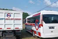 PT Smart Marsindo Kontribusi Bus Sekolah, Ambulans di Pulau Gebe. Sabtu, (17/10/26). Dok. Istimewa. 