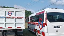 PT Smart Marsindo Kontribusi Bus Sekolah, Ambulans di Pulau Gebe. Sabtu, (17/10/26). Dok. Istimewa. 