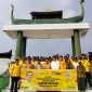 DPD Partai Golkar Provinsi Maluku Utara memperingati Hari Ulang Tahun (HUT) ke-62 ziara Malam Pahlawan Kota Ternate. Selasa (20/10/26). Dok. Agis. 