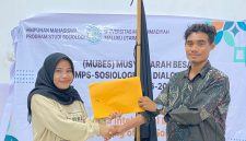 Angga Abdullah sebagai Ketua Umum Terpilih HMPS Sosiologi pada periode 2026-2027 yang berlangsung di Gedung B Ummu Lantai satu (1). Senin, (26/10/26). Dok. Istimewa. 