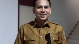 Plt. Kepala BKD Maluku Utara, Zulkifli Bian. Senin, (26/10/26). Dok. Yudhi. 