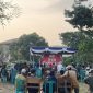 Suasana kegiatan Memperingati Hari Sumpah Pemuda di Kampus B FISIP UMMU, Ternate, yang di laksanak depan kampus B lantai satu, di Rabu (28/10/26). Dok. Dali Boi Mahasiswa UMMU Jurusan sosiologi. 
