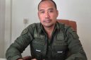 Kejaksaan Negeri (Kejari) Halmahera Timur, Kasi Intel Kejari Haltim, Aji Ibnu Rusyd, saat di temui rung kerja. Kamis, (29/10/26). Dok. M. Dzarik. 