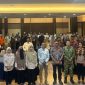 Usai kegiatan Foto bersama BPBD Maluku Utara dan BNPB serta para tamu undangan yang berlangsung di Bella Hoter. Kamis, (29/10/26). Dok. Agis. 