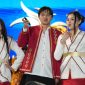 Gubernur Sherly Tjoanda Laos, mengingatkan Masyarakat pada malam puncak perayaan Hari Ulang Tahun (HUT) ke-27 Provinsi Maluku Utara di Alun-Alun Sofifi, Sabtu (10/10/26). Dok.  ADPIM Humas. 