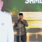 Wakil Gubernur Maluku Utara, Sarbin Sehe. Saat Sambutan dalam kegiatan penyambutan Kodam Maluku Utara yang pertama di Bella Hotel. Kamis, (29/10/26). Dok. Adpim Humas. 