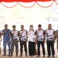Gubernur Maluku Utara, Sherly Tjoanda, hadir membuka ajang Lomba Menembak untuk memperingati tiga momen besar sekaligus HUT ke-27 Provinsi Maluku Utara, HUT ke-81 TNI, dan HUT ke-81 Korps Brimob Polri di Lapangan Tembak Brimob Polda Maluku. Rabu, (07/10/26). Dok. ADPIM Humas. 